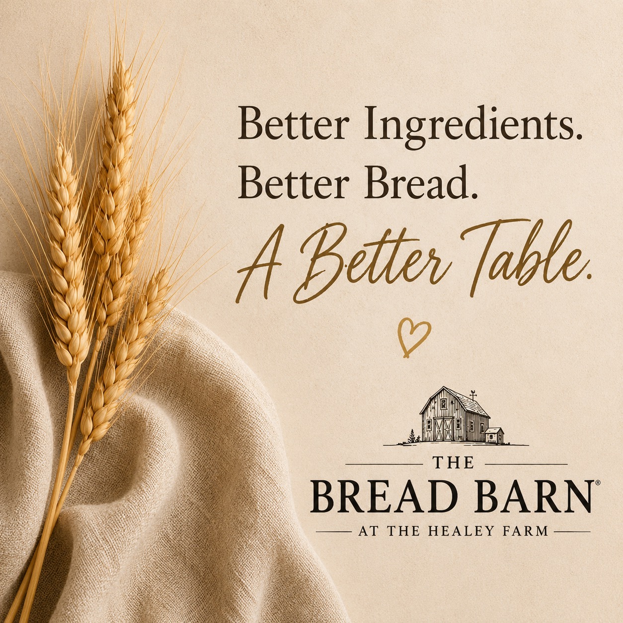 Better ingredients, better bread, and a better table