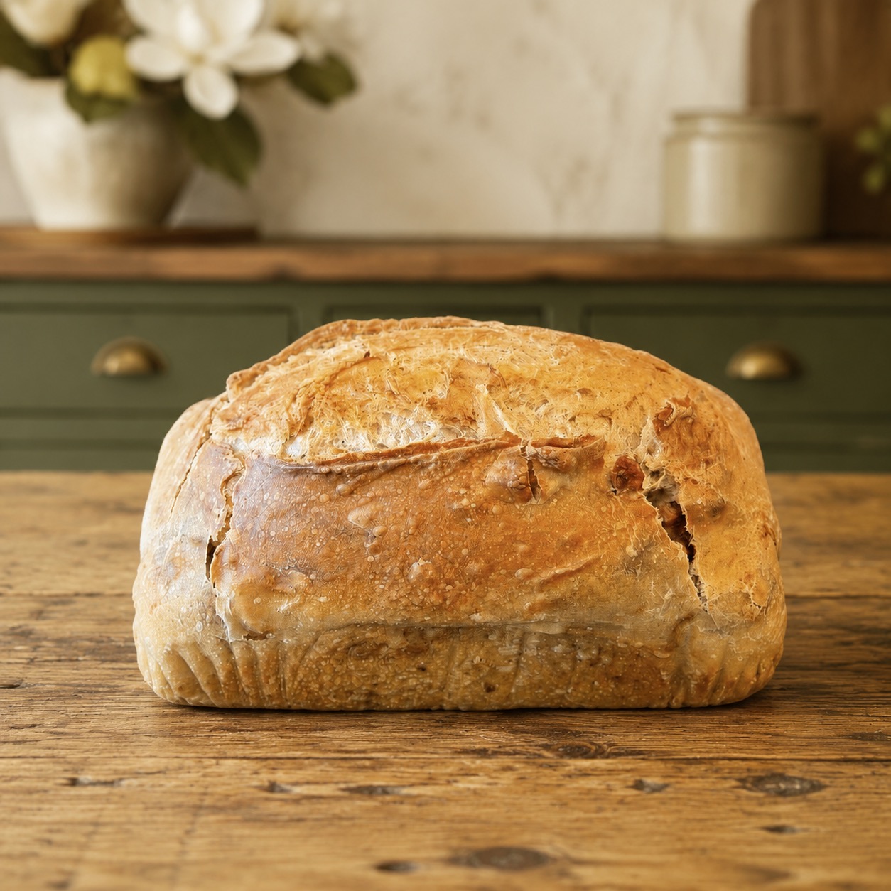 Brown Sugar Maple Walnut Farmhouse Bread