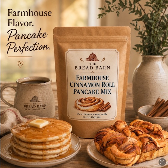 Farmhouse Cinnamon Roll Pancake Mix